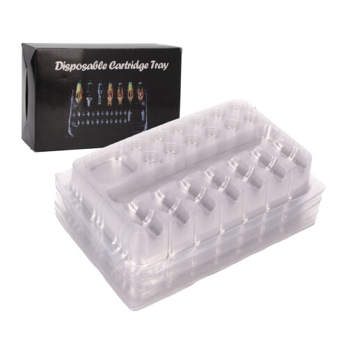 20pcs Disposable Tattoo Pigment Trays