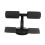 Sit-up-Gerät Ergonomisch Bauchtraining Saugnapf Schwarz 2