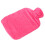 (Pink) Coperta Peluche Morbida Borsa Acqua Calda 2L Rosa 2