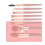 8 Pcs Mini Makeup Brush Set Wood Handle 4