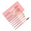 8 Pcs Mini Makeup Brush Set Wood Handle 2