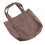 (Gray) Canvas Umhängetasche mit Yogamatte-Träger, grau 4