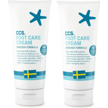 (Pack of 2) Ccs Foot Care Cream | Extremely Effective, Controlling Dry Skin & Cracked Heels - 175ml