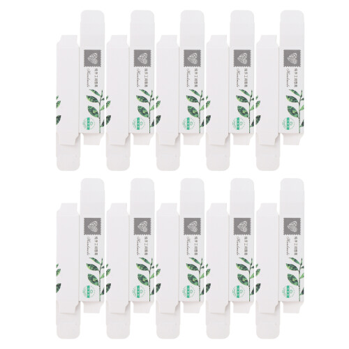 10pz Scatole Cartone Lipstick Pieghabili