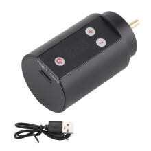 3-12V Schwarz RCA Tattoo-Netzteil USB einstellbar