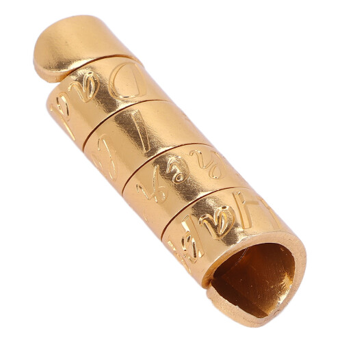 (Gold) Bartperlen Vintage Anhänger Gold DIY Mode 1
