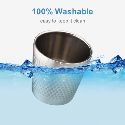 Stainless Steel Shaving Soap Cup Bowl 1