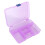 Lila Organizer-Box mit 5 Fächern für Ringe & Fingernägel 4