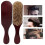 Pettine Barba Uomo Nero Rosso a Righe 5