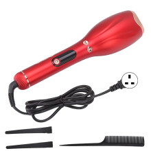 (UK Plug) Haarkräusleisen LED Schnellheizung Auto-Stab 110-240V EU