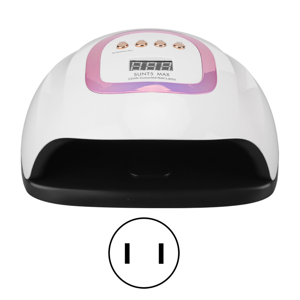 Light (Us Plus) 220W Gel Nail 57 Chips Infrared Sensor 100-240V Us Plus