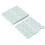 100 Stk wasserfeste Pflaster 10x12cm transparent 4