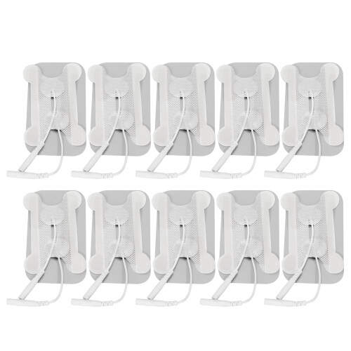 10x Wiederverwendbare Selbstklebende Elektrodenpads 2mm 1