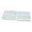 100 Stk wasserfeste Pflaster 10x12cm transparent 3