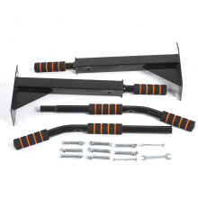 Wall Mount Pull Up Bar with 6 Foam Handles