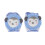 Baby Knee Pads Sky Blue Mesh Crawling Protector 1
