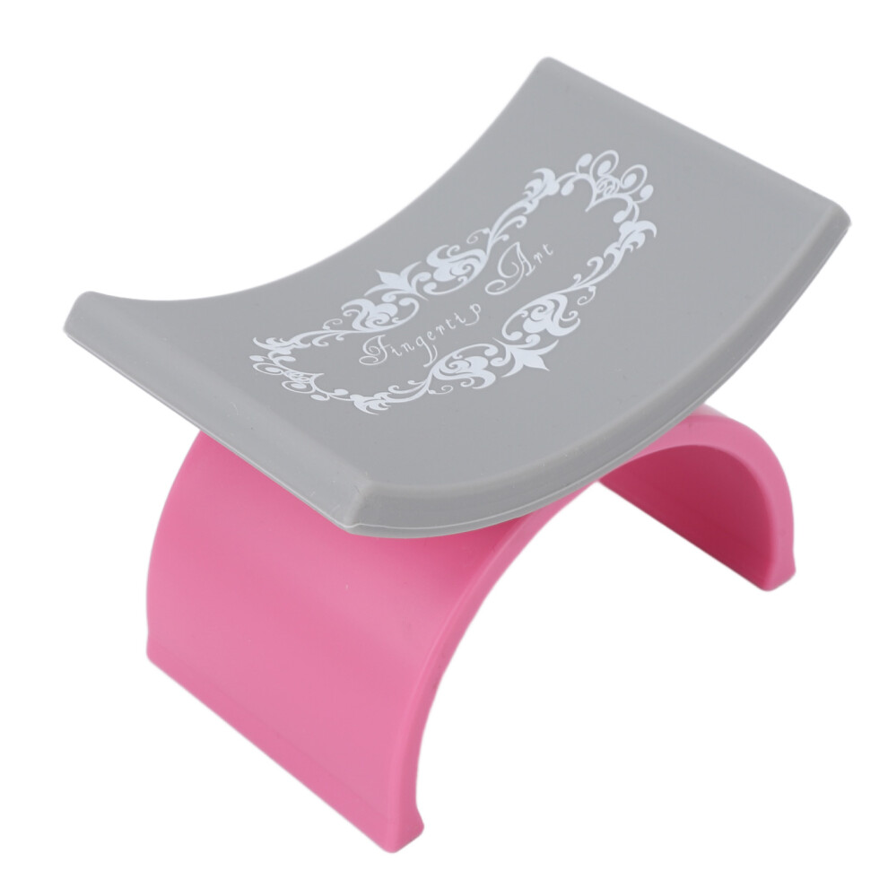 Detachable Soft Silicone Manicure Pillow for Effortless Nail Art Support