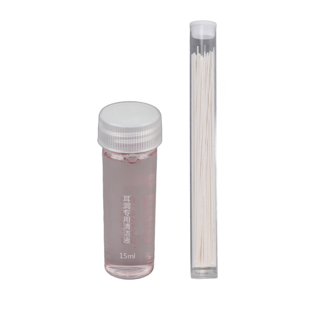 Ear Piercing Cleaning Kit 15ml Solution 70pcs Lines