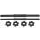 2Pcs Gym Dumbbell Bars with Spinlock Collars 1
