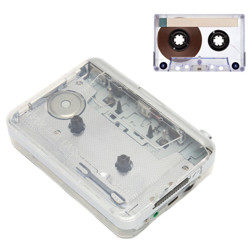 Compact Cassette Player to MP3 with Editing Software & Universal Compatibility
