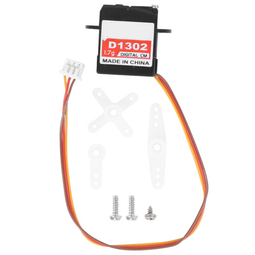 (JS1.25 Plug) D1302 Micro Digital Servo for Fixed Wing Model JS1.25 Plug