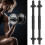 2Pcs Gym Dumbbell Bars with Spinlock Collars 5