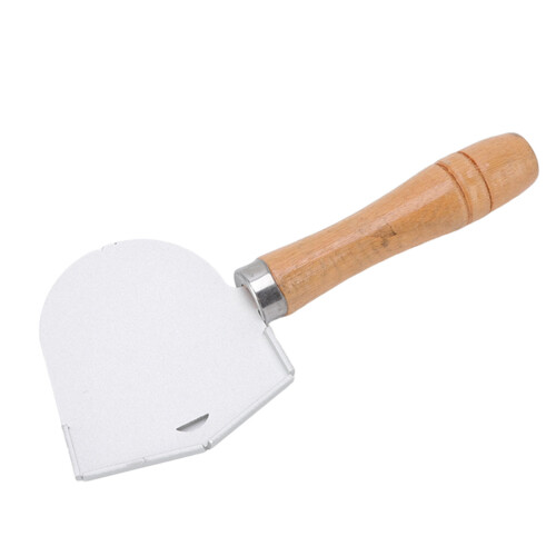 Edelstahl-Zahnprothese-Schaufel mit Holzgriff 2