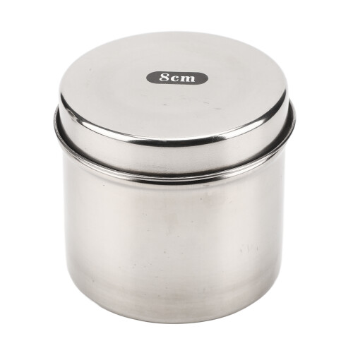 (8cm) Sorting Cans Stainless Steel Tool Storage 9cm 2