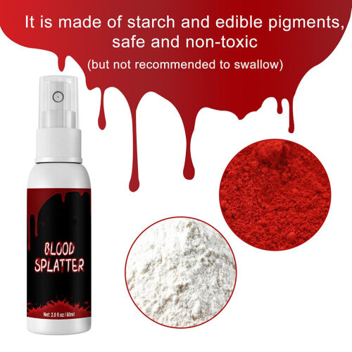 Halloween SFX Make-up Kit Zombie Vampire Wax Bloed Gel 1
