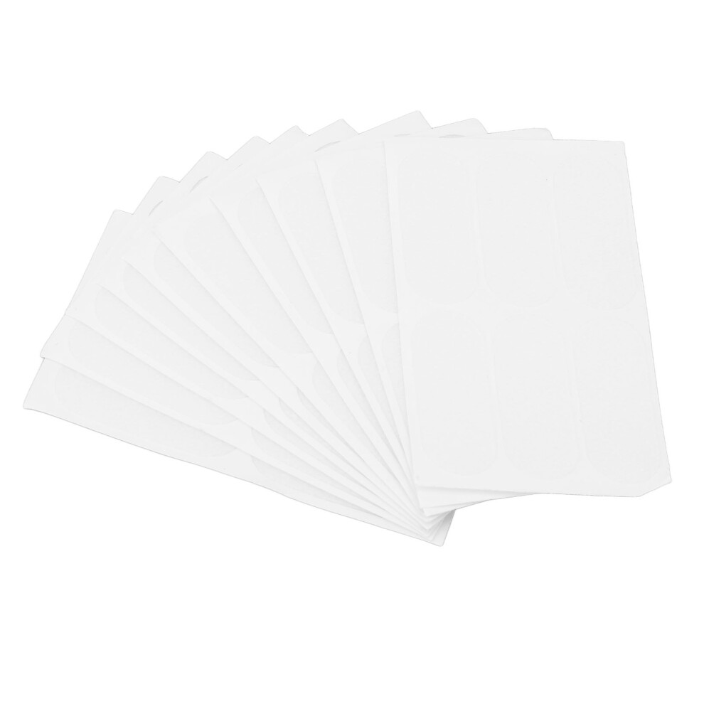 10 Sheets 60pcs Silicone Ear Patches Transparent Frosted