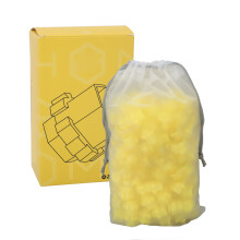 (Yellow) 200pcs Beehive Tattoo Ink Cups Lake Blue