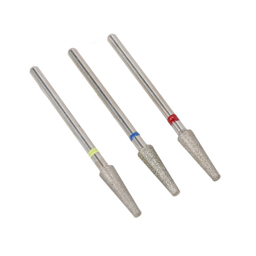 3pcs Nail Drill Bits Professional Russian Grinding Head 1