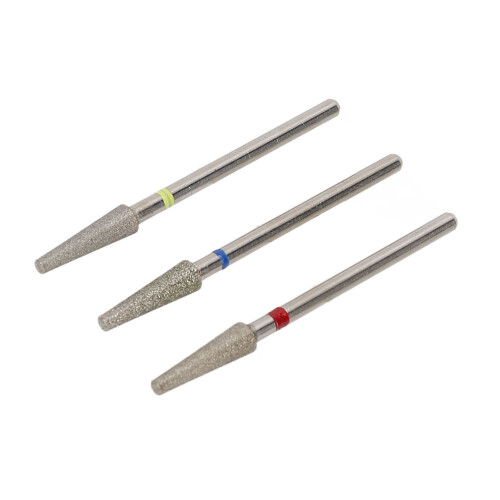 3pcs Nail Drill Bits Professional Russian Grinding Head 2