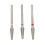 3pcs Nail Drill Bits Professional Russian Grinding Head 4