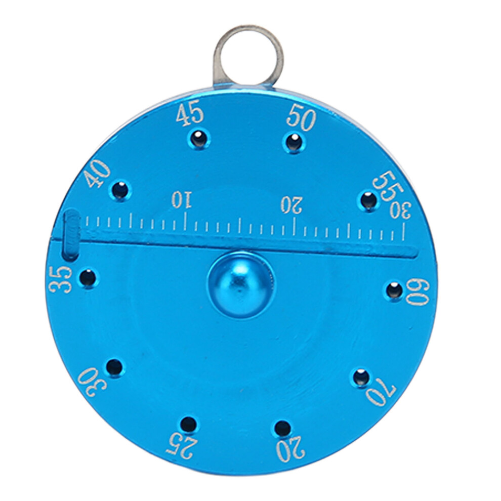 Dental Gutta Percha Point Cutter Ruler Aluminum Alloy Round Measure 461605543277