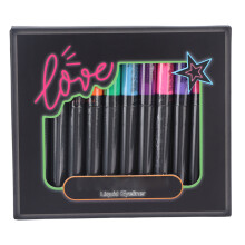 12 Farben UV-Neon Eyeliner Set Trocken