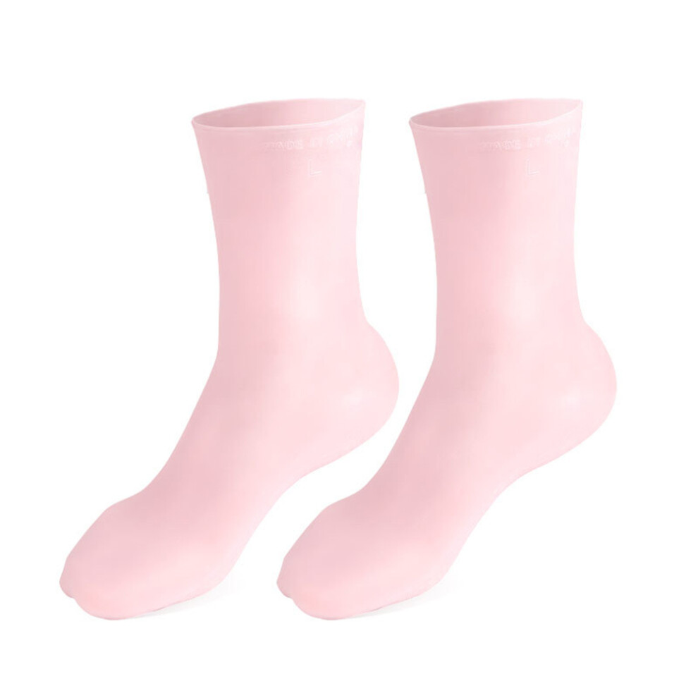 Silicone Aloe Anti-Slip Moisturizing Heel Socks for Dry Cracked Skin