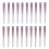 20x Doppelseitige Nagelfeile 150/180 Grit Lila 1