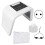 (EU Plug) 6-Color LED Face Light with Spray Foldable Phototherapy 1