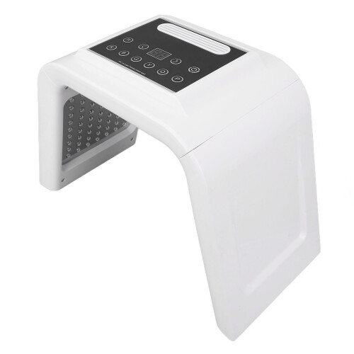 (EU Plug) 6-Color LED Face Light with Spray Foldable Phototherapy 2
