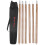 Thicken Wood Grain Backdrop Arbor Pole Aluminium Awning Support 1
