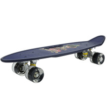 PU Kids 4-Wheel Skateboard Flashing Wheels Beginner Teens