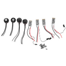 (Brushless Motor + ESC Kit) RS2205 2300KV Brushless Motor ESC Kit for FPV Racing Drone