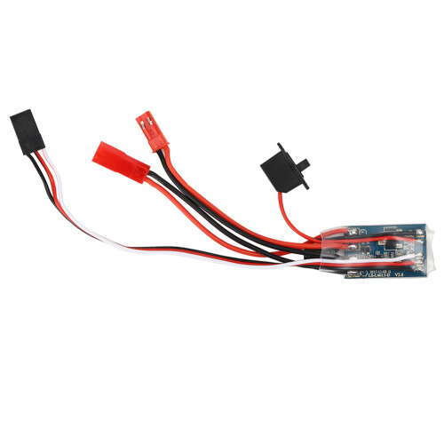 (Black) Brushed ESC 30A Bidirectional Speed Controller with Brake 2