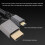 4K 60Hz HD Multimedia Interface Kabel 5m Männlich zu Männlich 18 Gb/s 4