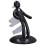 Black Human Body Knife Holder Plastic Hollow Knife Block 1