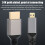 4K 60Hz HD Multimedia Interface Kabel 5m Männlich zu Männlich 18 Gb/s 11