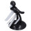 Black Human Body Knife Holder Plastic Hollow Knife Block 3