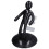Black Human Body Knife Holder Plastic Hollow Knife Block 2