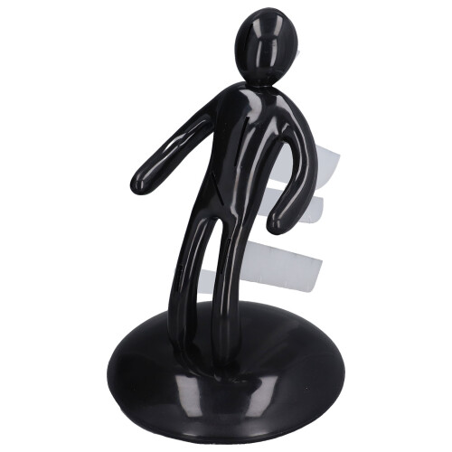 Black Human Body Knife Holder Plastic Hollow Knife Block 1